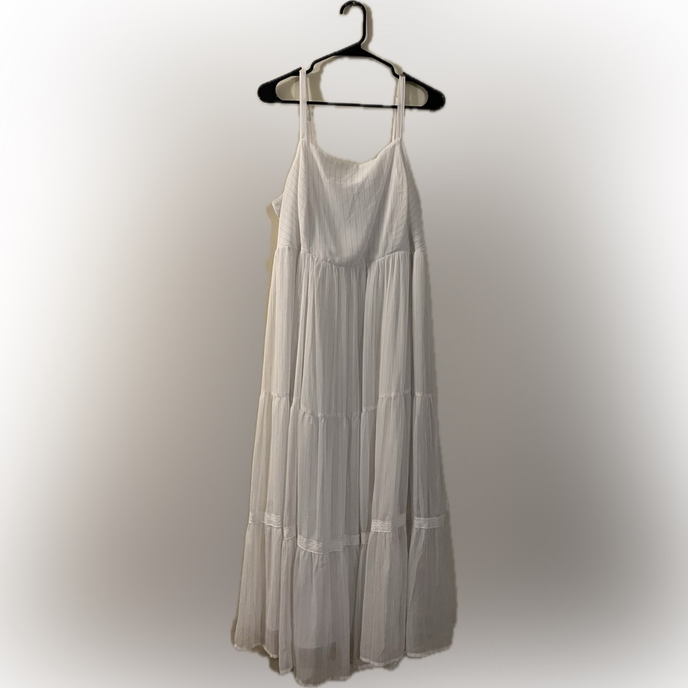 Torrid White Maxi Dress
